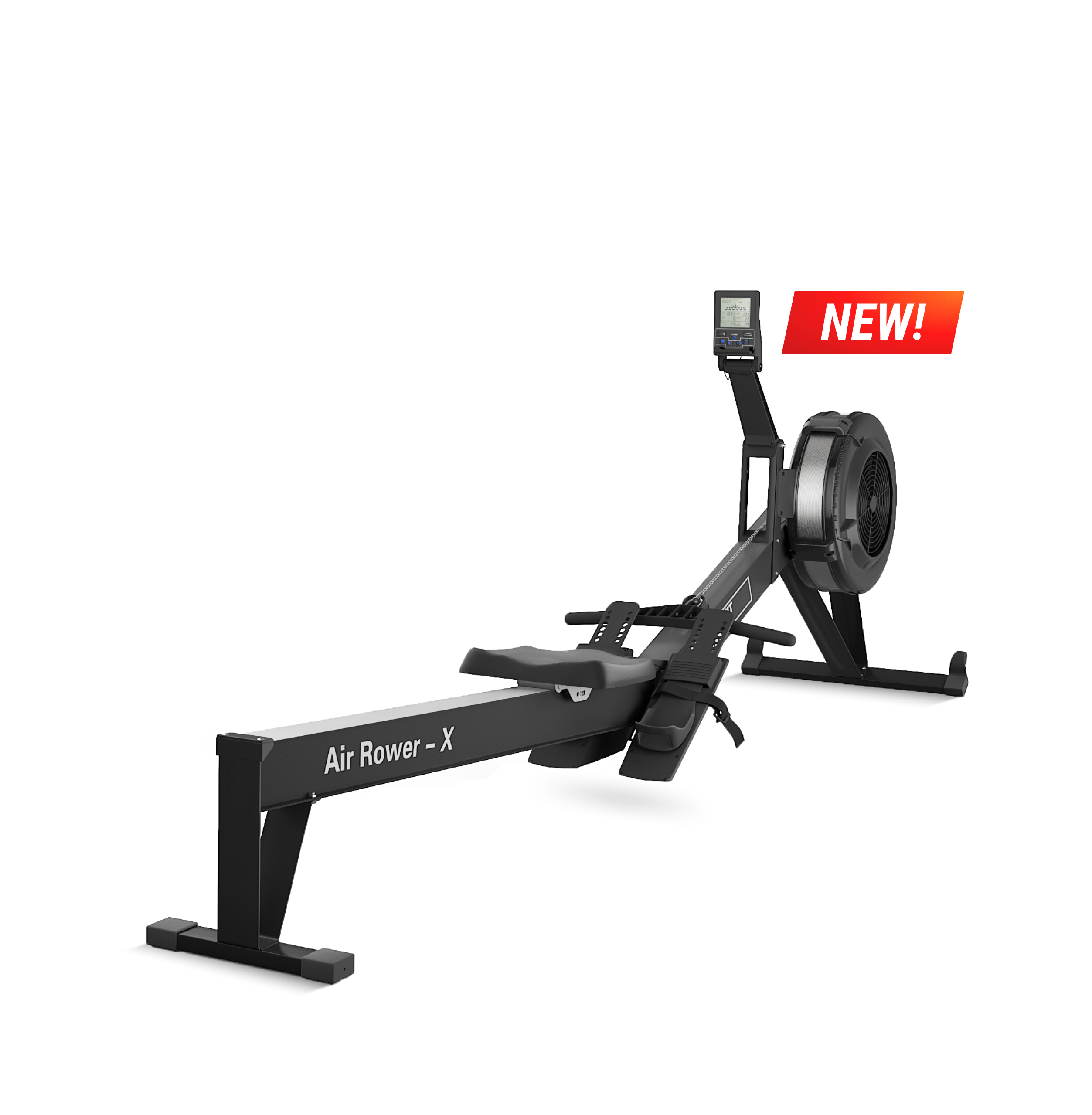 Гребной тренажер UNIX Fit Air Rower-X Black