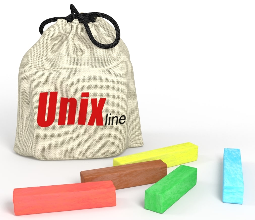 Мелки для рисования на батуте UNIX Line (5шт.)