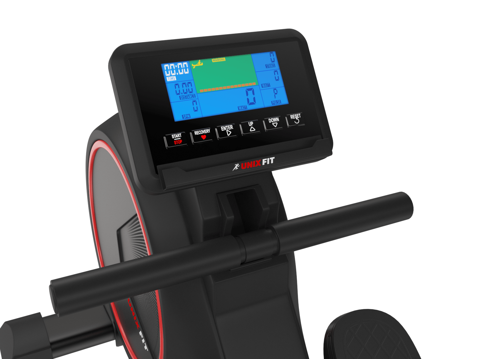 Гребной тренажер UNIX Fit Techno Rower 410E